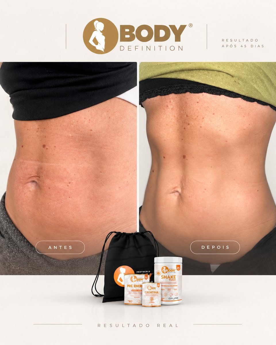 Antes e depois - Body Definition